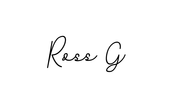 Design your own signature with our free online signature maker. With this signature software, you can create a handwritten (BallpointsItalic-DORy9) signature for name Ross G. Ross G signature style 11 images and pictures png