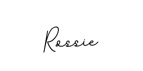 Also we have Rossie name is the best signature style. Create professional handwritten signature collection using BallpointsItalic-DORy9 autograph style. Rossie signature style 11 images and pictures png