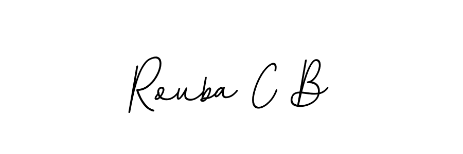 This is the best signature style for the Rouba C B name. Also you like these signature font (BallpointsItalic-DORy9). Mix name signature. Rouba C B signature style 11 images and pictures png