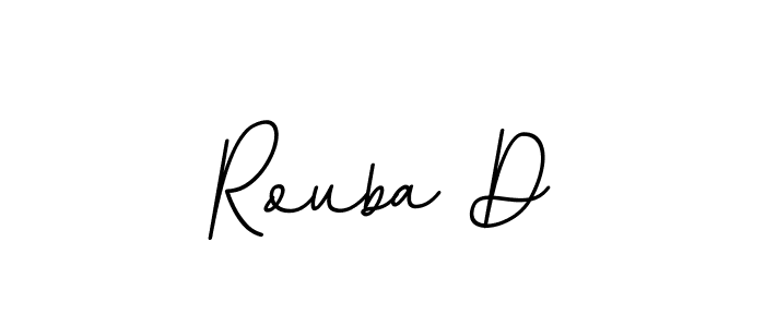 Also we have Rouba D name is the best signature style. Create professional handwritten signature collection using BallpointsItalic-DORy9 autograph style. Rouba D signature style 11 images and pictures png
