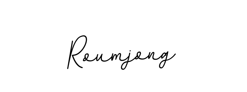 Also You can easily find your signature by using the search form. We will create Roumjong name handwritten signature images for you free of cost using BallpointsItalic-DORy9 sign style. Roumjong signature style 11 images and pictures png