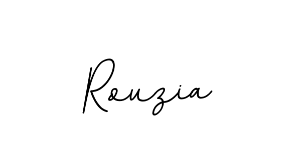It looks lik you need a new signature style for name Rouzia. Design unique handwritten (BallpointsItalic-DORy9) signature with our free signature maker in just a few clicks. Rouzia signature style 11 images and pictures png