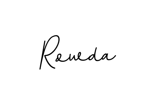 Also You can easily find your signature by using the search form. We will create Rowda name handwritten signature images for you free of cost using BallpointsItalic-DORy9 sign style. Rowda signature style 11 images and pictures png