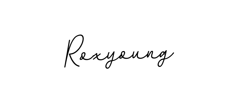 Check out images of Autograph of Roxyoung name. Actor Roxyoung Signature Style. BallpointsItalic-DORy9 is a professional sign style online. Roxyoung signature style 11 images and pictures png