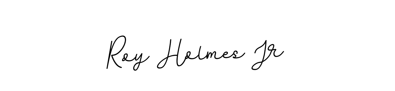 The best way (BallpointsItalic-DORy9) to make a short signature is to pick only two or three words in your name. The name Roy Holmes Jr include a total of six letters. For converting this name. Roy Holmes Jr signature style 11 images and pictures png