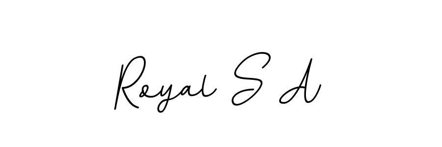 How to make Royal S A signature? BallpointsItalic-DORy9 is a professional autograph style. Create handwritten signature for Royal S A name. Royal S A signature style 11 images and pictures png