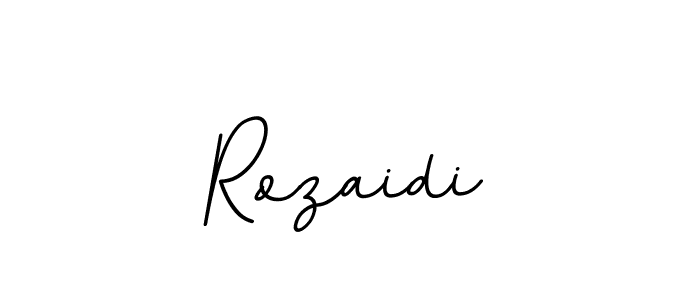 Also we have Rozaidi name is the best signature style. Create professional handwritten signature collection using BallpointsItalic-DORy9 autograph style. Rozaidi signature style 11 images and pictures png