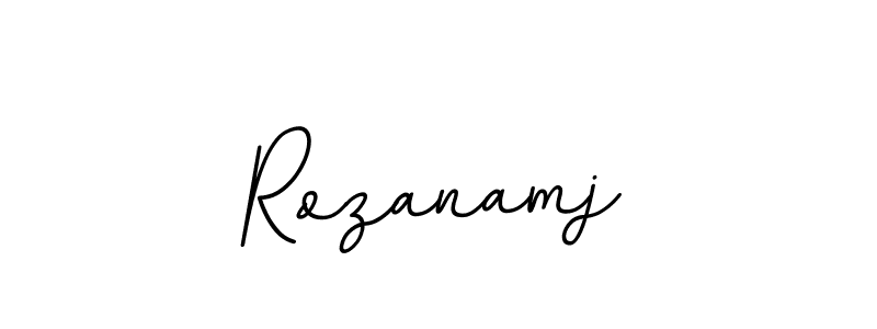 Also we have Rozanamj name is the best signature style. Create professional handwritten signature collection using BallpointsItalic-DORy9 autograph style. Rozanamj signature style 11 images and pictures png