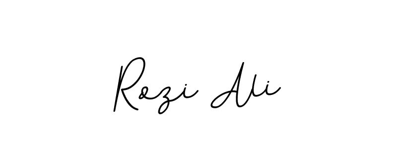 How to make Rozi Ali signature? BallpointsItalic-DORy9 is a professional autograph style. Create handwritten signature for Rozi Ali name. Rozi Ali signature style 11 images and pictures png