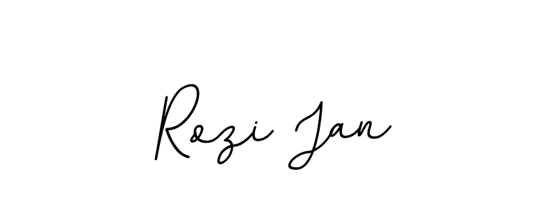 How to Draw Rozi Jan signature style? BallpointsItalic-DORy9 is a latest design signature styles for name Rozi Jan. Rozi Jan signature style 11 images and pictures png