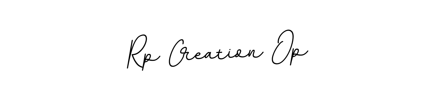 How to make Rp Creation Op signature? BallpointsItalic-DORy9 is a professional autograph style. Create handwritten signature for Rp Creation Op name. Rp Creation Op signature style 11 images and pictures png