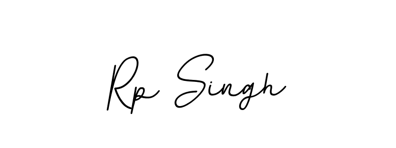 How to make Rp Singh name signature. Use BallpointsItalic-DORy9 style for creating short signs online. This is the latest handwritten sign. Rp Singh signature style 11 images and pictures png