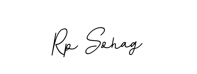 Make a beautiful signature design for name Rp Sohag. With this signature (BallpointsItalic-DORy9) style, you can create a handwritten signature for free. Rp Sohag signature style 11 images and pictures png