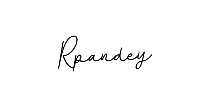 Rpandey stylish signature style. Best Handwritten Sign (BallpointsItalic-DORy9) for my name. Handwritten Signature Collection Ideas for my name Rpandey. Rpandey signature style 11 images and pictures png
