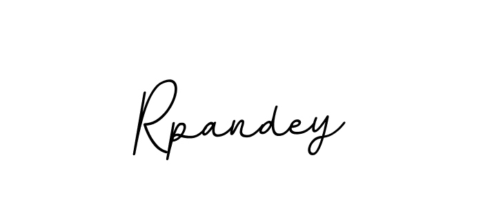 You should practise on your own different ways (BallpointsItalic-DORy9) to write your name (Rpandey) in signature. don't let someone else do it for you. Rpandey signature style 11 images and pictures png