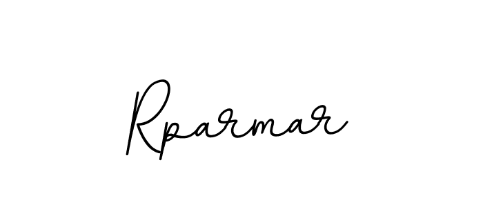 Design your own signature with our free online signature maker. With this signature software, you can create a handwritten (BallpointsItalic-DORy9) signature for name Rparmar. Rparmar signature style 11 images and pictures png