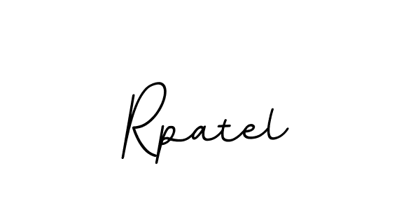 The best way (BallpointsItalic-DORy9) to make a short signature is to pick only two or three words in your name. The name Rpatel include a total of six letters. For converting this name. Rpatel signature style 11 images and pictures png