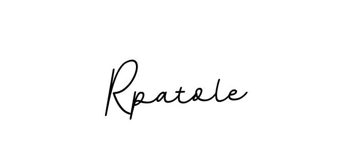 Also we have Rpatole name is the best signature style. Create professional handwritten signature collection using BallpointsItalic-DORy9 autograph style. Rpatole signature style 11 images and pictures png