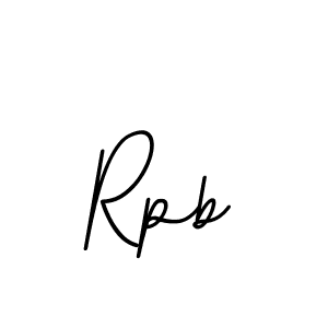 How to make Rpb signature? BallpointsItalic-DORy9 is a professional autograph style. Create handwritten signature for Rpb name. Rpb signature style 11 images and pictures png