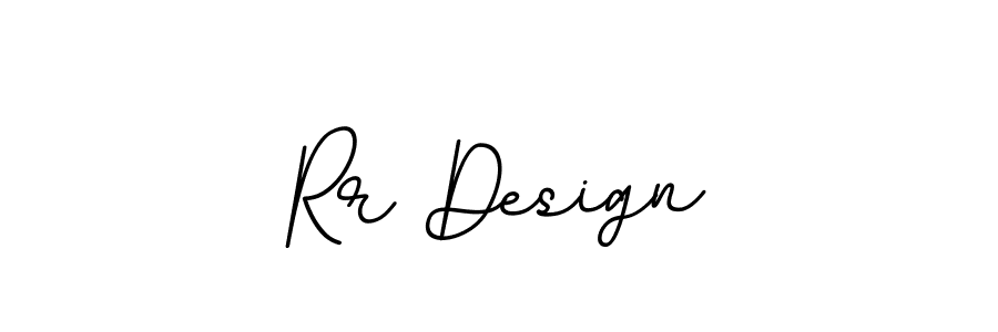 Rr Design stylish signature style. Best Handwritten Sign (BallpointsItalic-DORy9) for my name. Handwritten Signature Collection Ideas for my name Rr Design. Rr Design signature style 11 images and pictures png