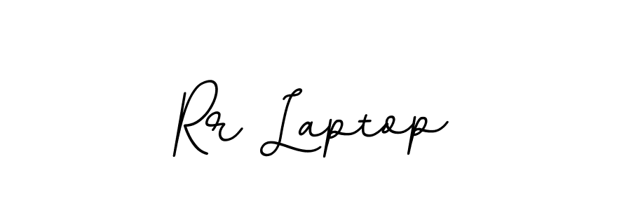 Design your own signature with our free online signature maker. With this signature software, you can create a handwritten (BallpointsItalic-DORy9) signature for name Rr Laptop. Rr Laptop signature style 11 images and pictures png