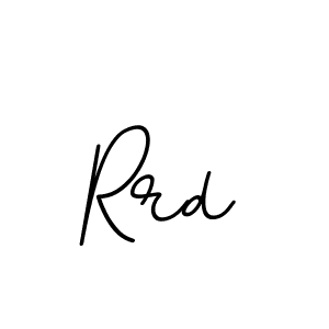 Create a beautiful signature design for name Rrd. With this signature (BallpointsItalic-DORy9) fonts, you can make a handwritten signature for free. Rrd signature style 11 images and pictures png