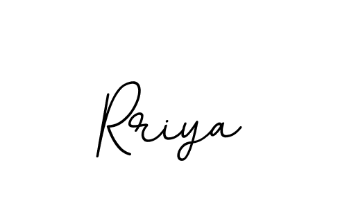 Design your own signature with our free online signature maker. With this signature software, you can create a handwritten (BallpointsItalic-DORy9) signature for name Rriya. Rriya signature style 11 images and pictures png