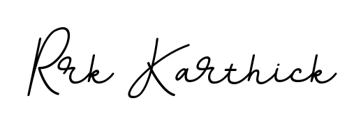 The BallpointsItalic-DORy9 font gives name Rrk Karthick a signature that looks effortless yet distinguished. Download high-res PNG instantly. Rrk Karthick signature style 11 images and pictures png