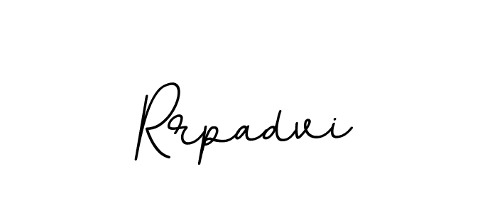 How to make Rrpadvi name signature. Use BallpointsItalic-DORy9 style for creating short signs online. This is the latest handwritten sign. Rrpadvi signature style 11 images and pictures png