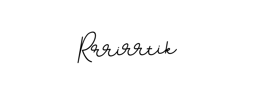 Design your own signature with our free online signature maker. With this signature software, you can create a handwritten (BallpointsItalic-DORy9) signature for name Rrrirrtik. Rrrirrtik signature style 11 images and pictures png