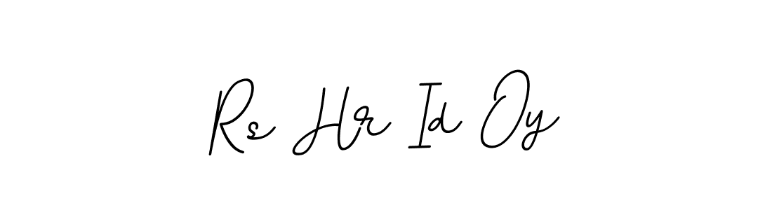 Use a signature maker to create a handwritten signature online. With this signature software, you can design (BallpointsItalic-DORy9) your own signature for name Rs Hr Id Oy. Rs Hr Id Oy signature style 11 images and pictures png