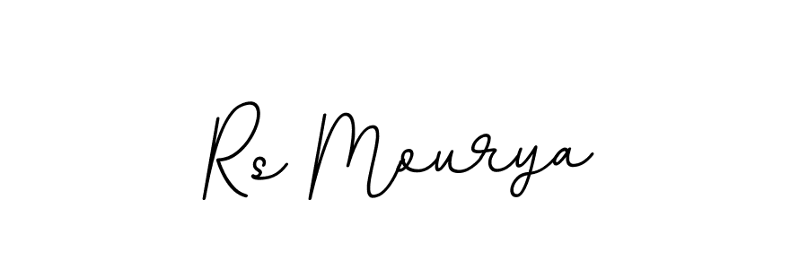 Design your own signature with our free online signature maker. With this signature software, you can create a handwritten (BallpointsItalic-DORy9) signature for name Rs Mourya. Rs Mourya signature style 11 images and pictures png