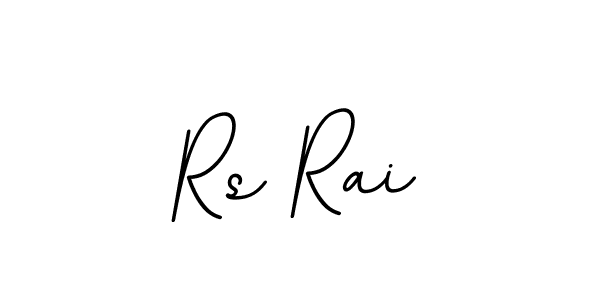 How to make Rs Rai name signature. Use BallpointsItalic-DORy9 style for creating short signs online. This is the latest handwritten sign. Rs Rai signature style 11 images and pictures png