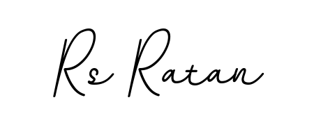 Enhance your business communications with Rs Ratan signature in BallpointsItalic-DORy9 lettering. Clean, modern, and universally compatible. Rs Ratan signature style 11 images and pictures png