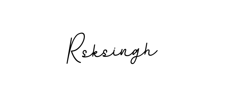 Design your own signature with our free online signature maker. With this signature software, you can create a handwritten (BallpointsItalic-DORy9) signature for name Rsksingh. Rsksingh signature style 11 images and pictures png