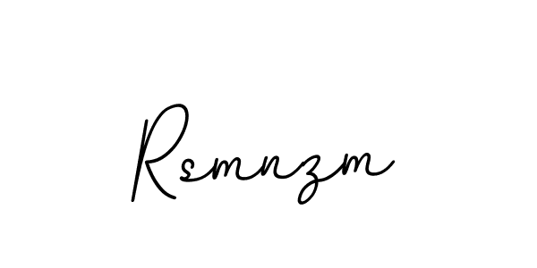 Design your own signature with our free online signature maker. With this signature software, you can create a handwritten (BallpointsItalic-DORy9) signature for name Rsmnzm. Rsmnzm signature style 11 images and pictures png