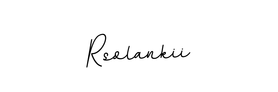 You should practise on your own different ways (BallpointsItalic-DORy9) to write your name (Rsolankii) in signature. don't let someone else do it for you. Rsolankii signature style 11 images and pictures png