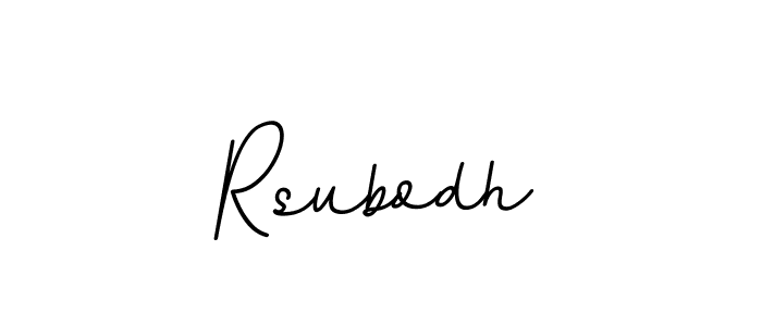 BallpointsItalic-DORy9 is a professional signature style that is perfect for those who want to add a touch of class to their signature. It is also a great choice for those who want to make their signature more unique. Get Rsubodh name to fancy signature for free. Rsubodh signature style 11 images and pictures png