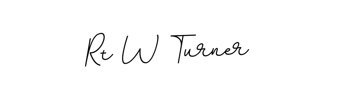 Make a beautiful signature design for name Rt W Turner. Use this online signature maker to create a handwritten signature for free. Rt W Turner signature style 11 images and pictures png