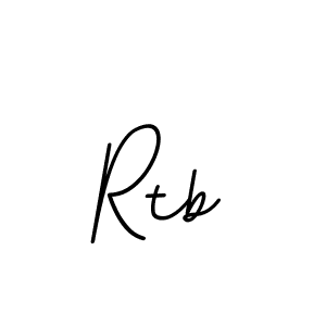 if you are searching for the best signature style for your name Rtb. so please give up your signature search. here we have designed multiple signature styles  using BallpointsItalic-DORy9. Rtb signature style 11 images and pictures png