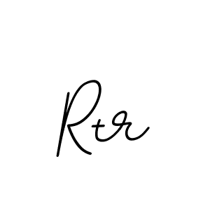 Make a beautiful signature design for name Rtr. With this signature (BallpointsItalic-DORy9) style, you can create a handwritten signature for free. Rtr signature style 11 images and pictures png