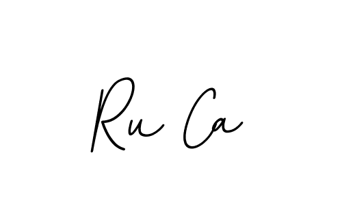 How to make Ru Ca signature? BallpointsItalic-DORy9 is a professional autograph style. Create handwritten signature for Ru Ca name. Ru Ca signature style 11 images and pictures png