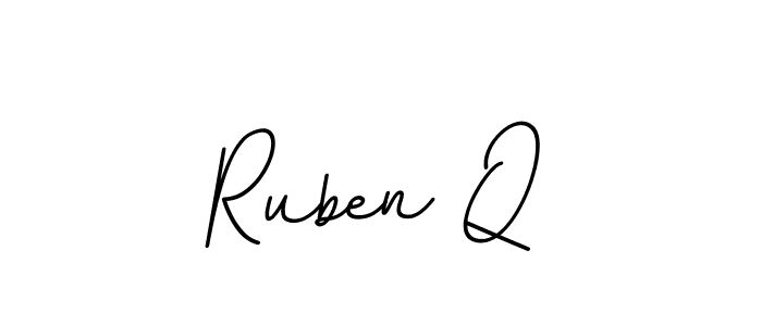 Also You can easily find your signature by using the search form. We will create Ruben Q name handwritten signature images for you free of cost using BallpointsItalic-DORy9 sign style. Ruben Q signature style 11 images and pictures png