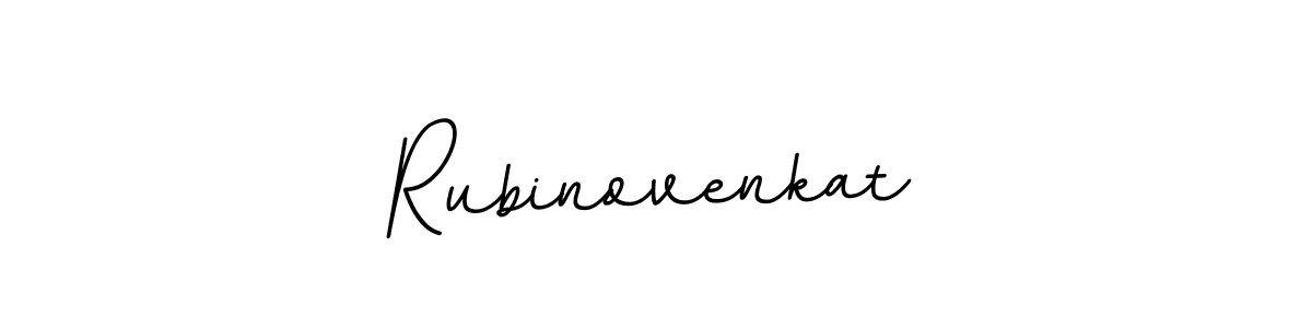 Create a beautiful signature design for name Rubinovenkat. With this signature (BallpointsItalic-DORy9) fonts, you can make a handwritten signature for free. Rubinovenkat signature style 11 images and pictures png