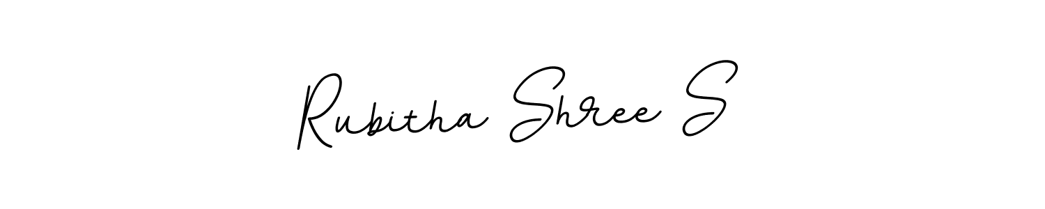 You can use this online signature creator to create a handwritten signature for the name Rubitha Shree S. This is the best online autograph maker. Rubitha Shree S signature style 11 images and pictures png