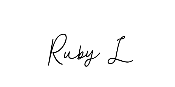 How to Draw Ruby L signature style? BallpointsItalic-DORy9 is a latest design signature styles for name Ruby L. Ruby L signature style 11 images and pictures png