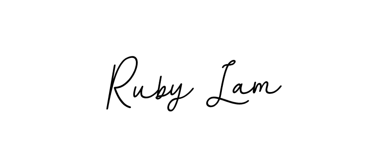 Here are the top 10 professional signature styles for the name Ruby Lam. These are the best autograph styles you can use for your name. Ruby Lam signature style 11 images and pictures png