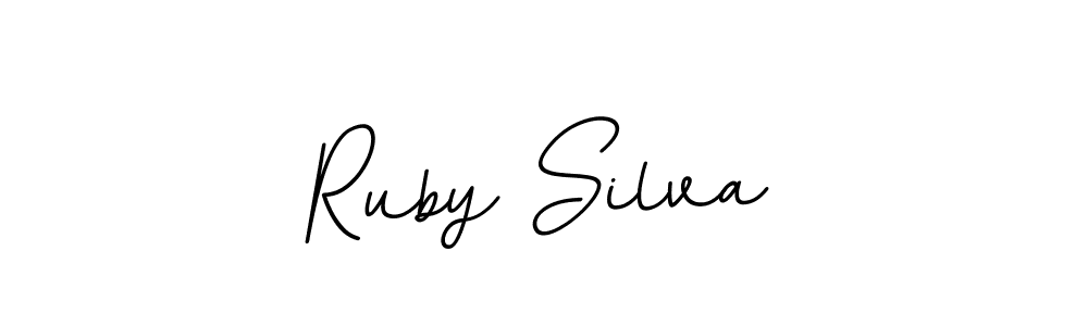 Also we have Ruby Silva name is the best signature style. Create professional handwritten signature collection using BallpointsItalic-DORy9 autograph style. Ruby Silva signature style 11 images and pictures png