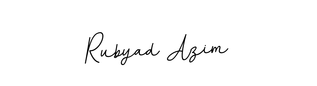 You should practise on your own different ways (BallpointsItalic-DORy9) to write your name (Rubyad Azim) in signature. don't let someone else do it for you. Rubyad Azim signature style 11 images and pictures png