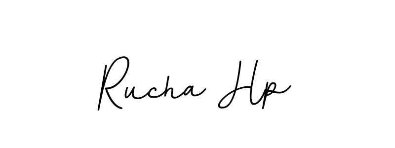 Also You can easily find your signature by using the search form. We will create Rucha Hp name handwritten signature images for you free of cost using BallpointsItalic-DORy9 sign style. Rucha Hp signature style 11 images and pictures png